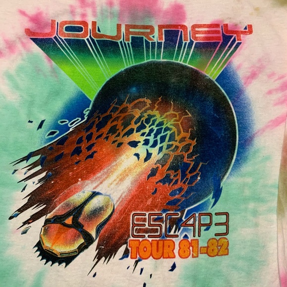 Journey Other - ❌SOLD❌ Journey Long Sleeve Tie Dye Shirt L